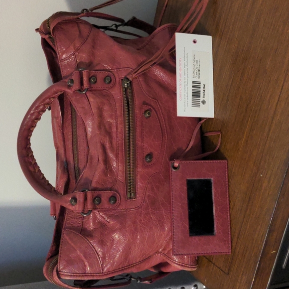 Balenciaga Agneau Classic City Moto Bag - Picture 2 of 10